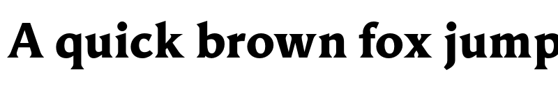 Preview of FONTSPRING DEMO - Triangle Bd Bold font
