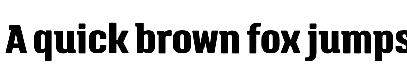 Preview of FONTSPRING DEMO - Triump ExtraBold Regular font