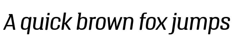 Preview of FONTSPRING DEMO - Triump Light Italic Regular font