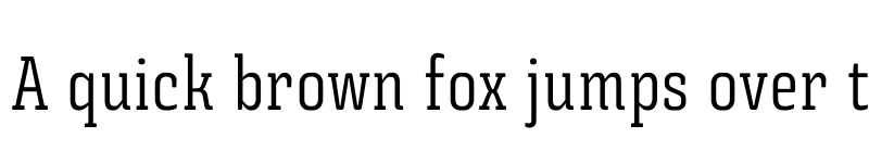 Preview of FONTSPRING DEMO - Triunfo Condensed Condensed font