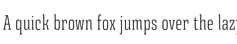 Preview of FONTSPRING DEMO - Triunfo Light Ultracondensed Light Ultracondensed font