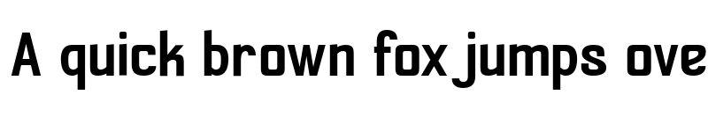 Preview of FONTSPRING DEMO - Troback sunserif Regular font