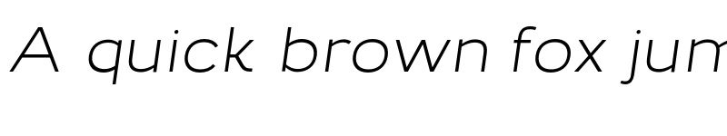 Preview of FONTSPRING DEMO - Troia Light Italic Regular font