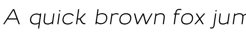 Preview of FONTSPRING DEMO - Troia R Light Italic Regular font