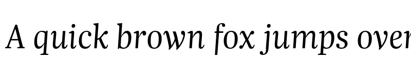 Preview of FONTSPRING DEMO - Trola Light Italic Regular font