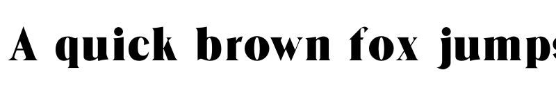 Preview of FONTSPRING DEMO - TrooperRomanBlack Regular font