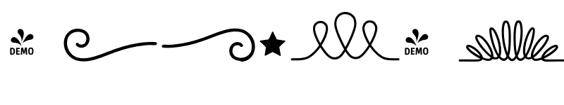 Preview of FONTSPRING DEMO - Tropen Extras Regular font