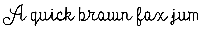 Preview of FONTSPRING DEMO - Tropen Script Regular font