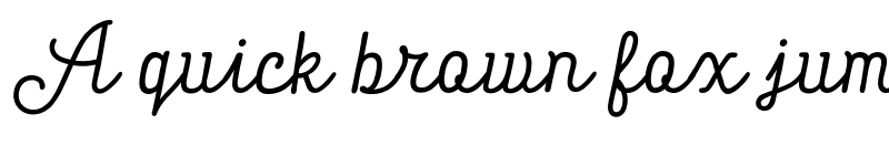 Preview of FONTSPRING DEMO - Tropen ScriptItalic Regular font