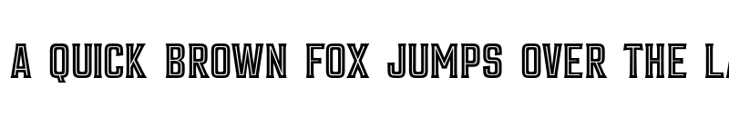 Preview of FONTSPRING DEMO - truens one inline Regular font