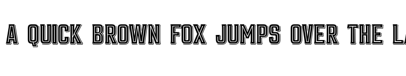 Preview of FONTSPRING DEMO - truens one inline shadow Regular font