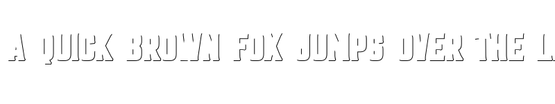 Preview of FONTSPRING DEMO - truens one shadow solo Regular font