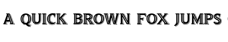 Preview of FONTSPRING DEMO - truens two inline shadow Regular font