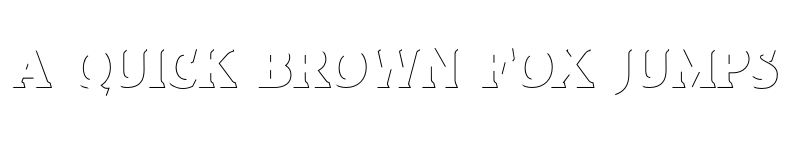 Preview of FONTSPRING DEMO - truens two shadow solo Regular font