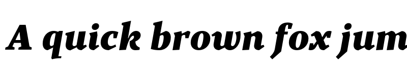 Preview of FONTSPRING DEMO - TT Bells Black Italic font