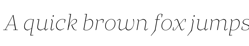 Preview of FONTSPRING DEMO - TT Bells Thin Italic font