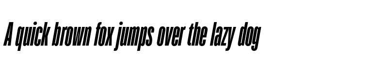 Preview of FONTSPRING DEMO - TT Bluescreens Cond Bold Italic font