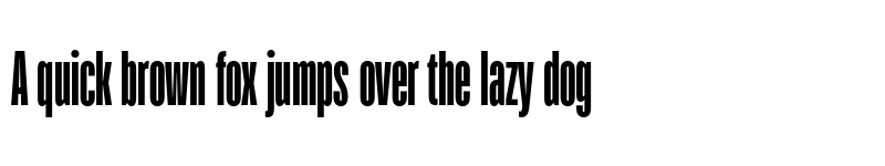 Preview of FONTSPRING DEMO - TT Bluescreens Cond Bold font