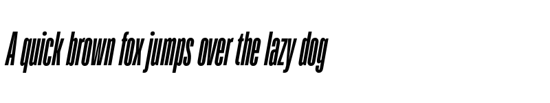Preview of FONTSPRING DEMO - TT Bluescreens Cond DemiBold Italic font