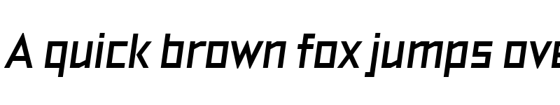 Preview of FONTSPRING DEMO - TT Bricks Bold Italic font