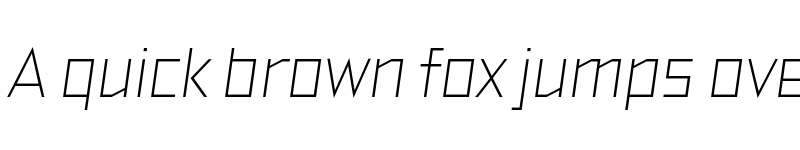 Preview of FONTSPRING DEMO - TT Bricks Light Italic font