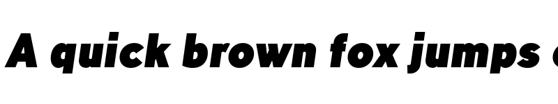 Preview of FONTSPRING DEMO - TT Corals ExtraBold Bold Italic font