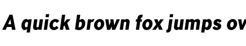 Preview of FONTSPRING DEMO - TT Corals ExtraBold Italic font