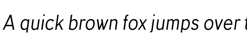 Preview of FONTSPRING DEMO - TT Corals Italic font