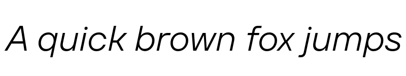 Preview of FONTSPRING DEMO - TT Firs Text Italic font