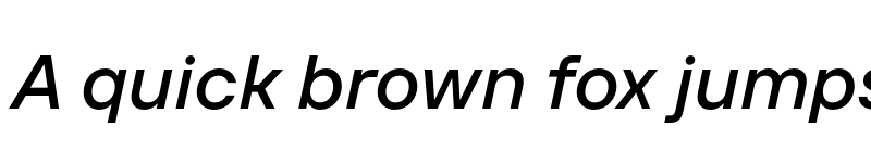 Preview of FONTSPRING DEMO - TT Firs Text Medium Italic font