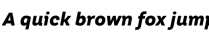 Preview of FONTSPRING DEMO - TT Hazelnuts Black Italic font