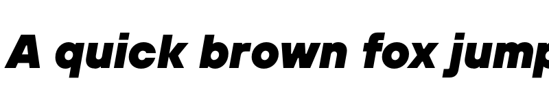 Preview of FONTSPRING DEMO - TT Hoves Pro Black Italic font