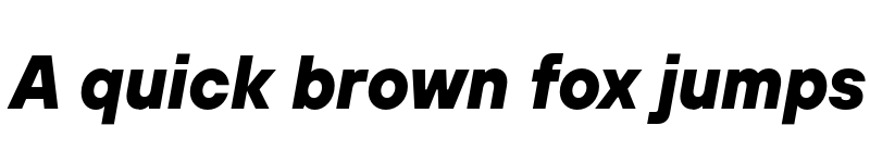 Preview of FONTSPRING DEMO - TT Hoves Pro Compact ExtraBold Italic font