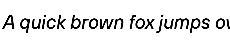 Preview of FONTSPRING DEMO - TT Hoves Pro Compact Medium Italic font