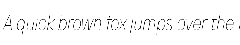 Preview of FONTSPRING DEMO - TT Hoves Pro Cond Hairline Italic font