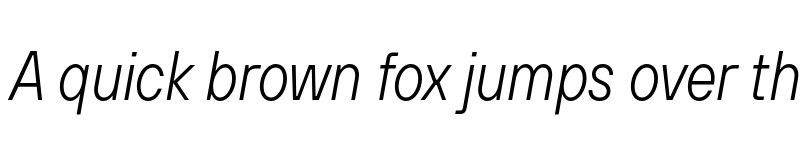 Preview of FONTSPRING DEMO - TT Hoves Pro Cond Light Italic font