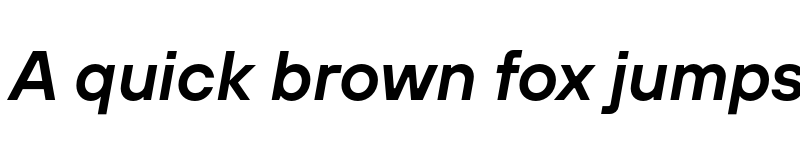 Preview of FONTSPRING DEMO - TT Hoves Pro DemiBold Italic font