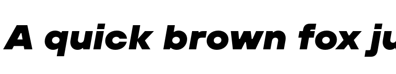 Preview of FONTSPRING DEMO - TT Hoves Pro Exp Black Italic font