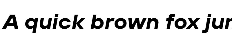 Preview of FONTSPRING DEMO - TT Hoves Pro Exp Bold Italic font