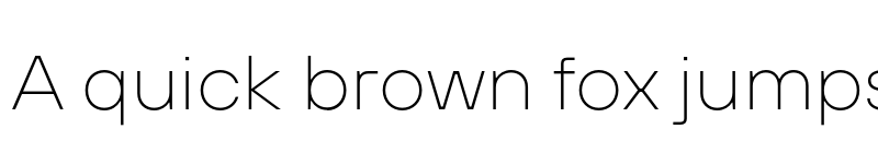 Preview of FONTSPRING DEMO - TT Hoves Pro Exp Thin Regular font