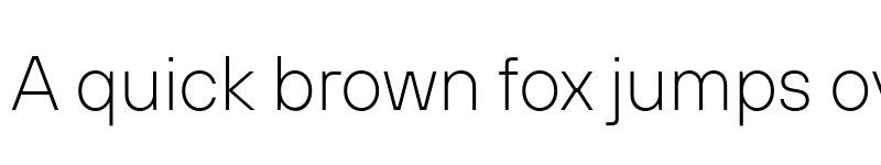 Preview of FONTSPRING DEMO - TT Hoves Pro ExtraLight Regular font