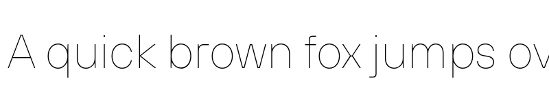 Preview of FONTSPRING DEMO - TT Hoves Pro Hairline Regular font