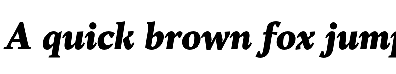 Preview of FONTSPRING DEMO - TT Jenevers ExtraBold Bold Italic font