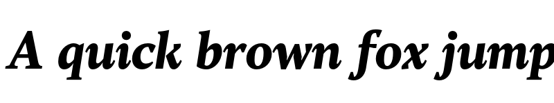 Preview of FONTSPRING DEMO - TT Jenevers ExtraBold Italic font