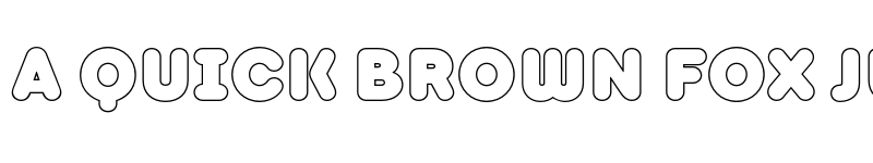 Preview of FONTSPRING DEMO - TT Milks Casual Outline Regular font