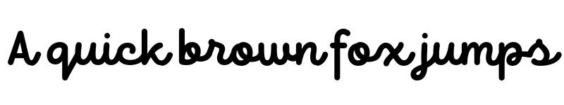 Preview of FONTSPRING DEMO - TT Milks Script Bold font