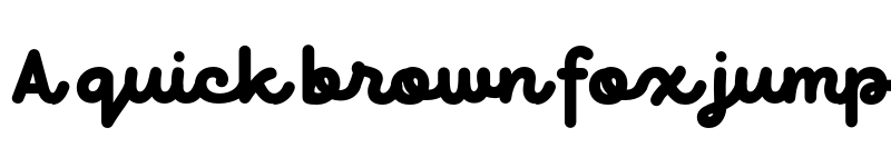 Preview of FONTSPRING DEMO - TT Milks Script ExtraBold Regular font