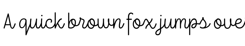 Preview of FONTSPRING DEMO - TT Milks Script ExtraLight Bold font