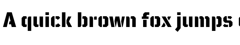Preview of FONTSPRING DEMO - TT Mussels Stencil DemiBold Bold font