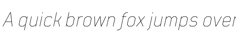 Preview of FONTSPRING DEMO - TT Mussels Thin Italic font